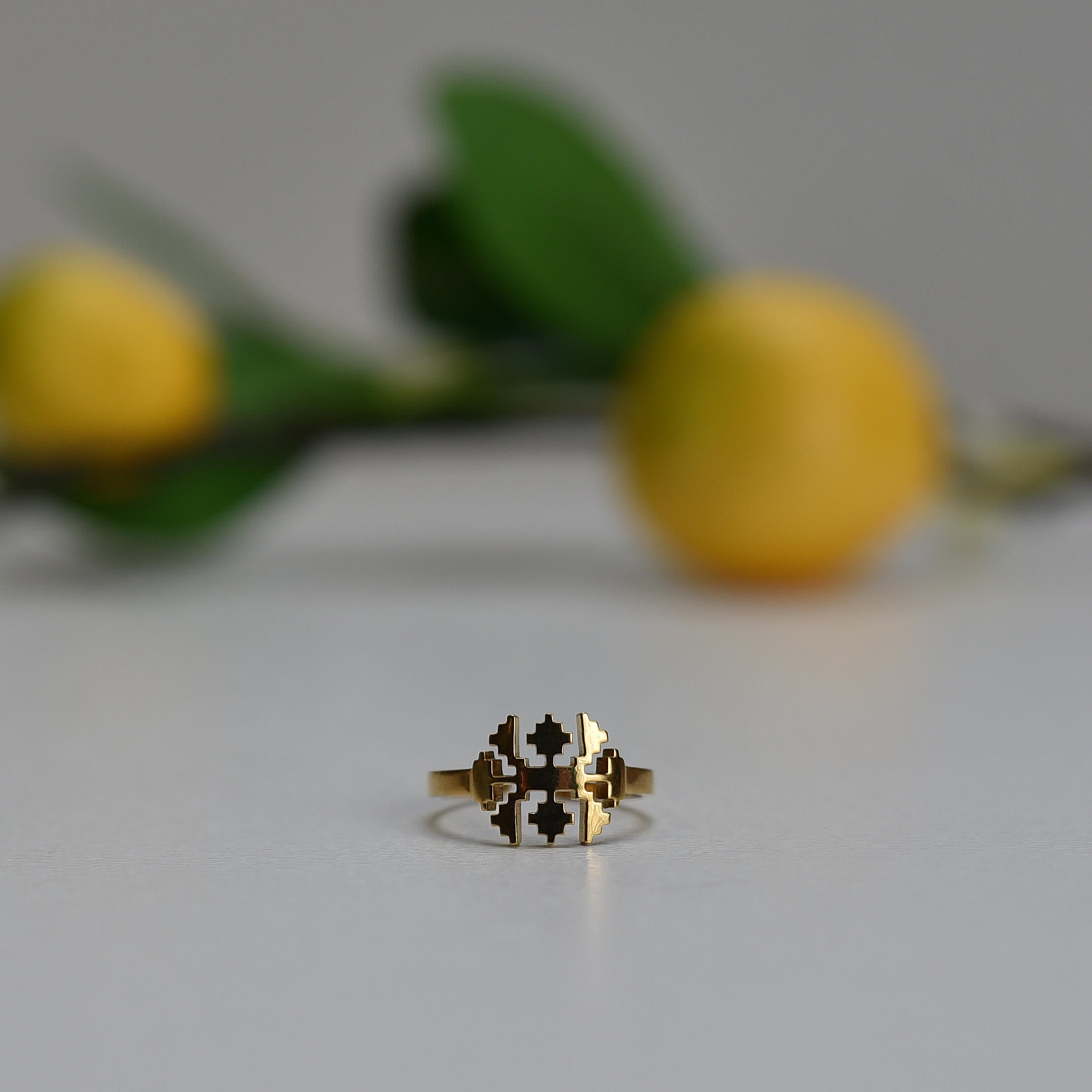 Lemon Blossom Ring