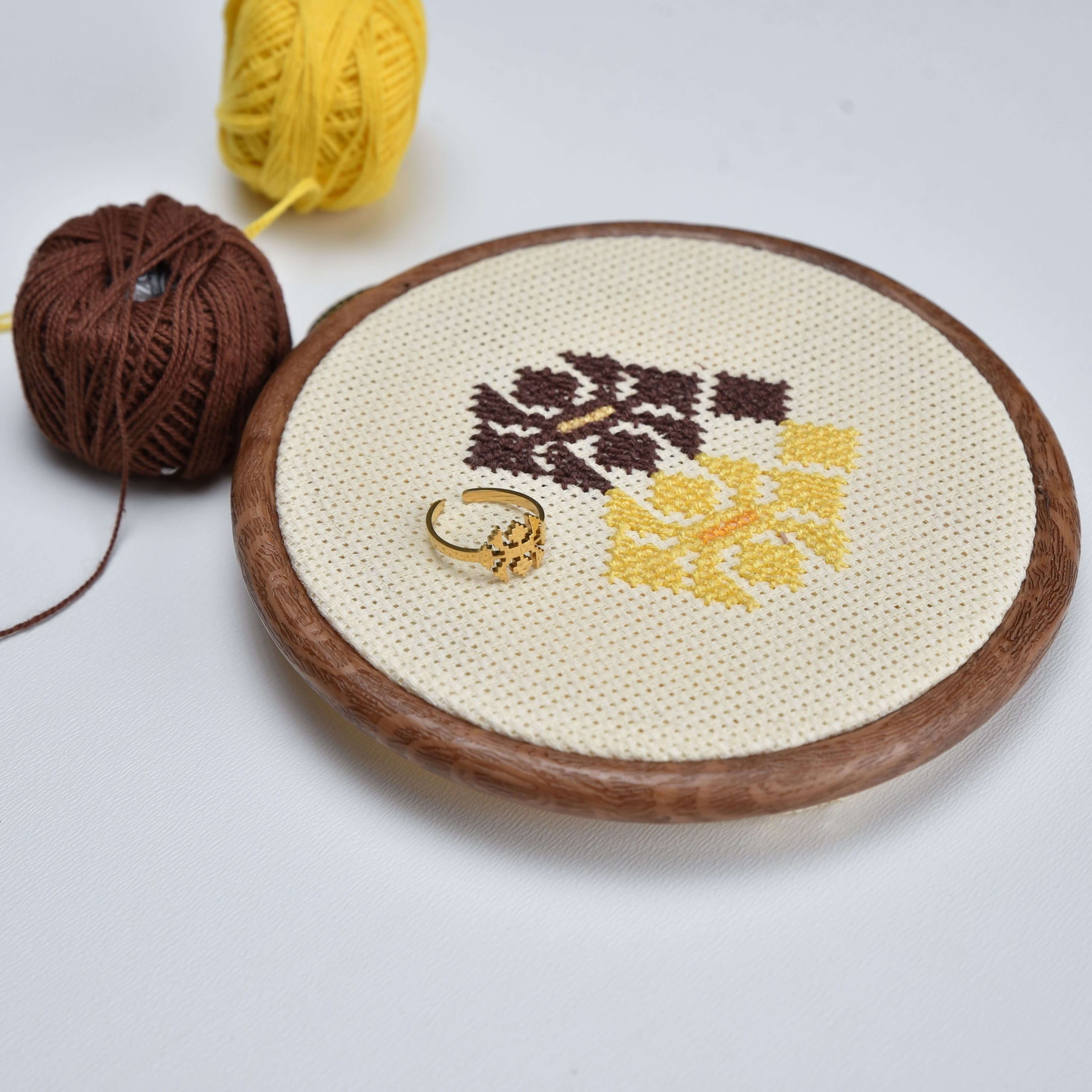 Lemon Blossom Ring